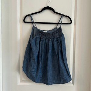 Soft Joie Chambrey tank Blouse Size Small Color Blue